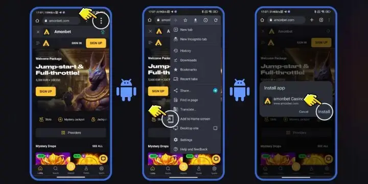 Amonbbet for Android