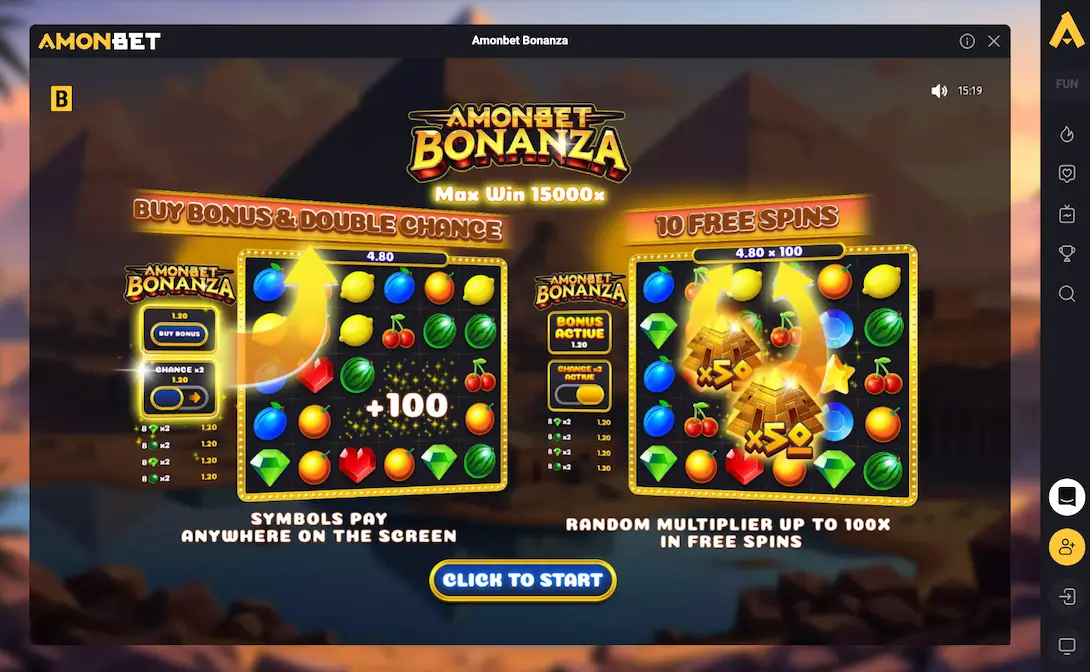 play online slots at amonbet casino