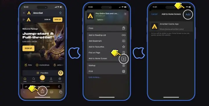 amonbet for iOS