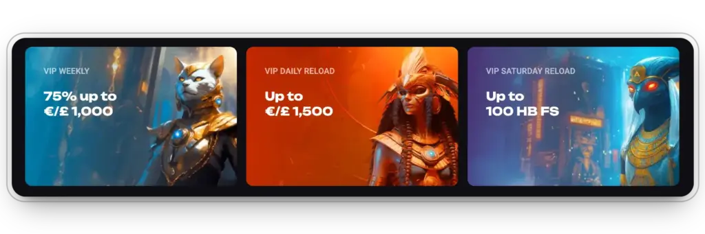 VIP Bonuses at Amonbet casino
