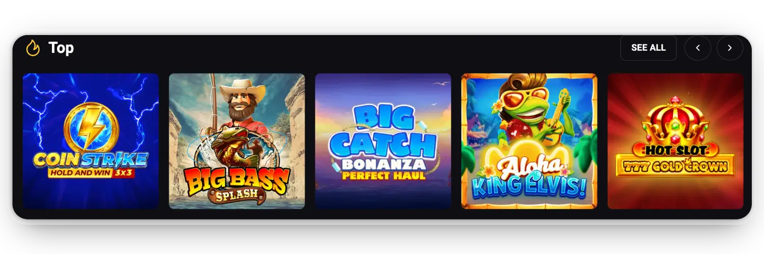 amonbet casino top slots